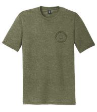 Load image into Gallery viewer, Pure Bama Fishing on the Lake Military Green Heather Tee