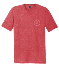 Load image into Gallery viewer, Raised on Red Dirt Roads Red Heather Tee