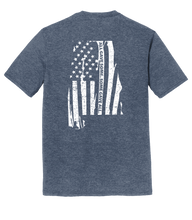 Load image into Gallery viewer, All Gave Some, Some Gave All Navy Heather Tee