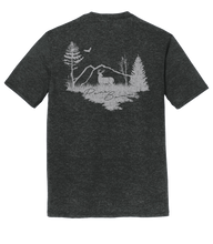 Load image into Gallery viewer, Pure Bama White Tail Black Heather Tee