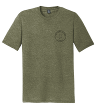 Load image into Gallery viewer, Pure Bama Fishing on the Lake Military Green Heather Tee
