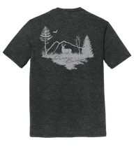 Load image into Gallery viewer, Pure Bama White Tail Black Heather Tee
